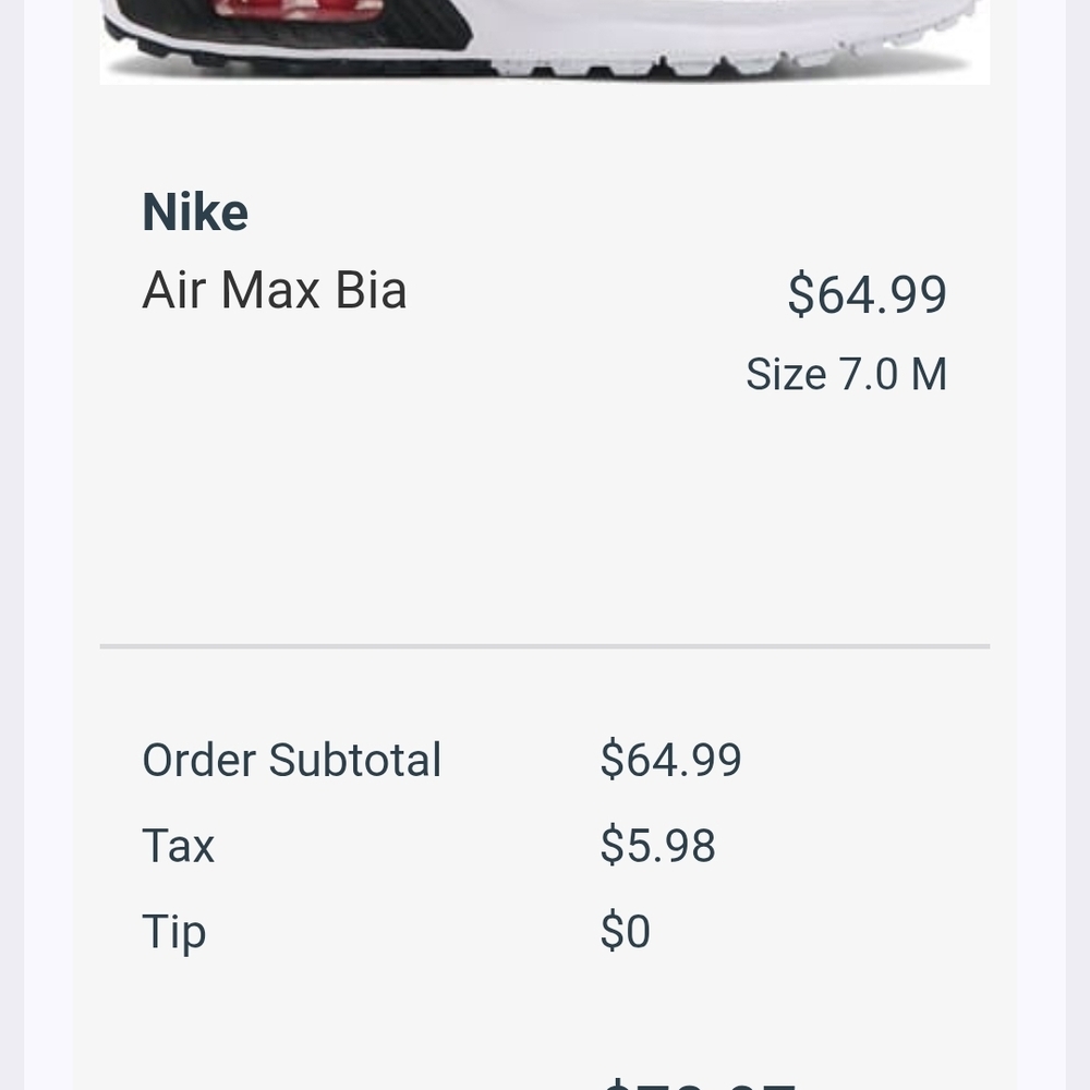 Nike Air Max Sneakers - Black, White, Red